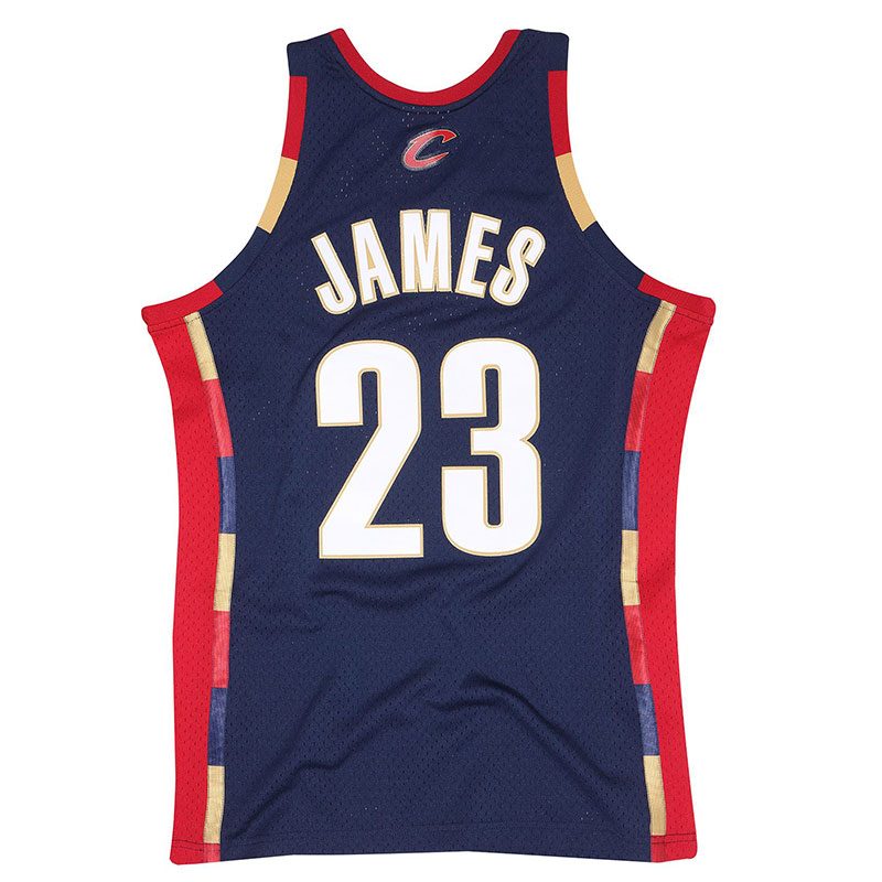 Mitchell & Ness - Cleveland Cavaliers Lebron James NBA Swingman Jersey - Blue